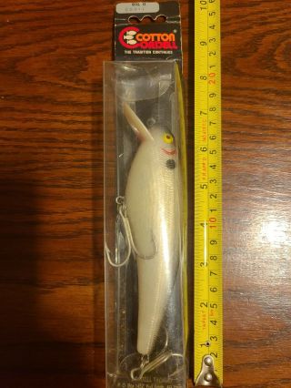 Vintage Cotton Cordell Big - O Saltwater Stout Salt Striperfishing Lure Nos W/box