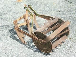Vintage Antique ROHO Garden Hand Push Cultivator Tiller Weed Plow Vegetable Claw 3