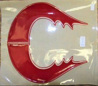 Cfl Montreal Alouettes Helmet Decals (sheet Of 2) - 1960 - 1969 Helmet Logo