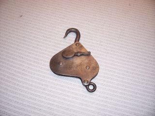 Antique Cast Iron And Steel Pulley