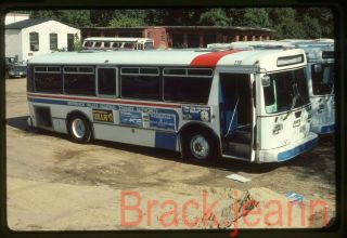 Mvrta Merrimack Valley (ma) Bus Slide 297 Taken 1986