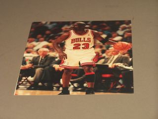 Michael Jordan,  Chicago Bulls Color Photograph - Game Photo 3