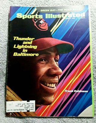 Sports Illustrated October 6 1969 Frank Robinson Orioles