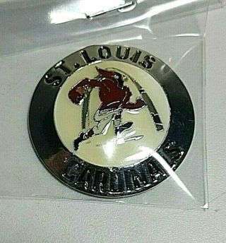 Vintage St.  Louis Cardinals Football Team Raised Medallion