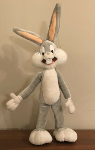 1994 Vintage Applause Warner Bros Looney Tunes Bugs Bunny 21 " Posable Plush