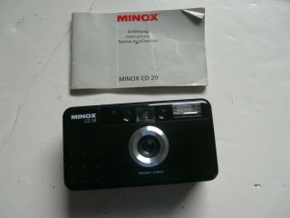 Vintage Minox Cd25 Point & Shoot 35mm Film Camera