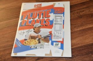65/2000 Numbered Doug Flutie Flakes Cereal Box W/ Buffalo Bills Nfl Plb