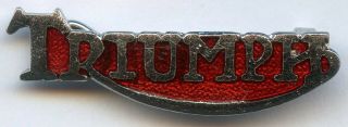 United Kingdom Triumph Motorcycle Bike Vintage Badge Pin