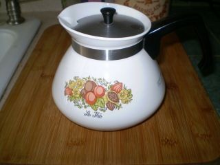 Vintage Corning Ware Tea Pot P - 104 Le The 