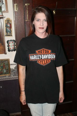 Vintage Harley Davidson T - Shirt Large 1999 Sturgis Black Hills Rally 100 Cotton