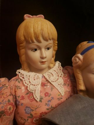Five Vintage Yield House Little Women By Louisa May Alcott Porcelain Dolls - Built 2