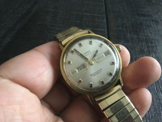 Vintage Fairfax 17 Jewels Automatic Swiss Made Men Watch Incabloc Collectible