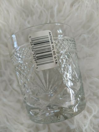 Old Fashioned On The Rocks Glass Tumbler Luminarc Jg Durand Antique Clear 12