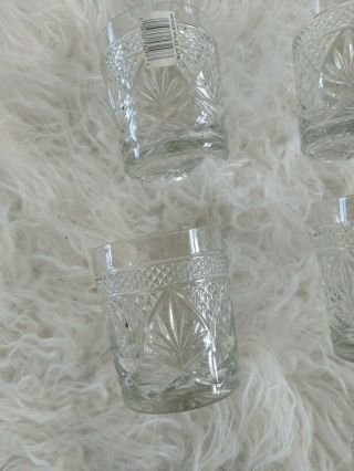 Old Fashioned On the Rocks Glass Tumbler Luminarc JG Durand Antique Clear 12 3