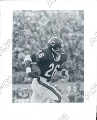 1973 Chicago Bears Football Player Running Back Carl Garrett Press Photo