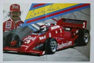 Bobby Rahal Indycar World Series 1985 Card Budweiser Truesport Racing March 85c