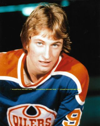 Wayne Gretzky Baby Face On Way 2 Stardom 8x10 Photo Edmonton Oilers Wha/nhl Gr8