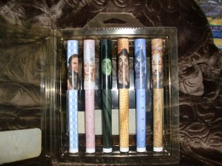 Vintage Set Of 6 Pens From The Wizard Of Oz