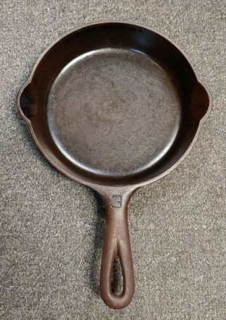 O188 Antique Small Griswold No 3 Cast Iron Skillet Erie 709 A