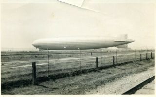 Graf Zeppelin D - Lz - 127 Three Photos About 4 " By 4 " Of Ship At Lakehurst,  N.  J.