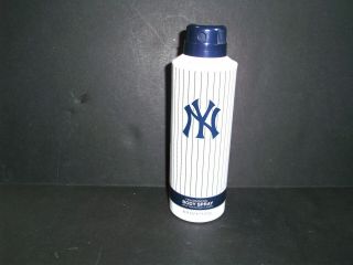 Vintage York Yankees Body Spray 6 Oz Nip Nrfb