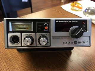 Vintage General Electric Cb Radio 40 Channel System 3 - 5804g