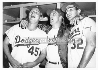 Brooklyn Dodgers - Sandy Koufax,  Podres,  Erskine - Last Game - Ebbets Field