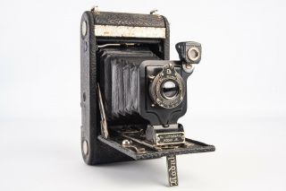 Antique Kodak No 1a Autographic Junior Folding 120 Roll Film Camera V18