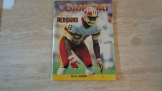 8/8/94 Washington Redskins @ Buffalo Bills Nfl Pre - Season Program