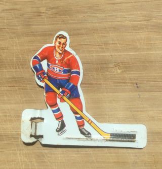 Vintage Coleco Metal Table Hockey Player - 1960 