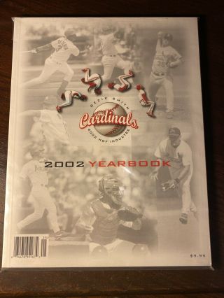 2002 St.  Louis Cardinals Yearbook (ozzie Smith Hof Inductee)