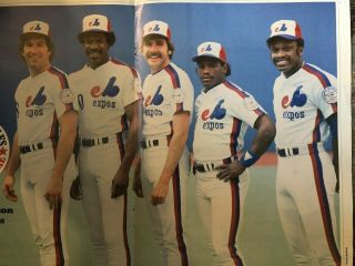 Montreal Expos 1982 All Star Game Picture from a Game Program 3