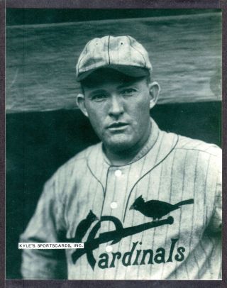 Rogers Hornsby St Louis Cardinals Unsigned 8 X 10 B&w Kodak Photo 14