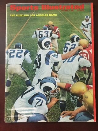 Sports Illustrated - 10/3/1966 - Roman Gabriel (los Angeles Rams)