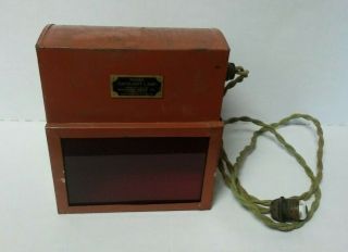 Vintage Kodak Safelite Lamp.  Dark Room Film Clip Lantern.  It.