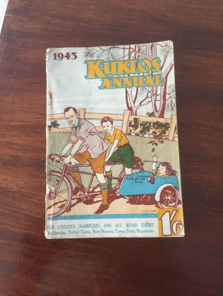 Kuklos Annual & Handbook For Cyclists And Roadfarers 1927 150 Pages