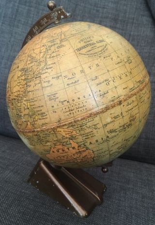 Philip’s 6” Terrestrial Globe Vintage