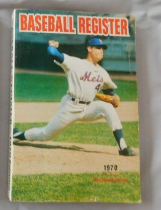 1970 The Sporting News Baseball Register - Tom Seaver York Mets