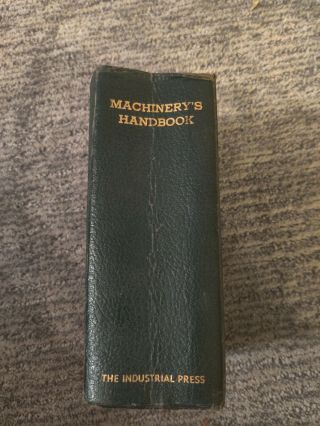 MACHINERY ' S HANDBOOK 13th EDITION 1946 vintage book 2