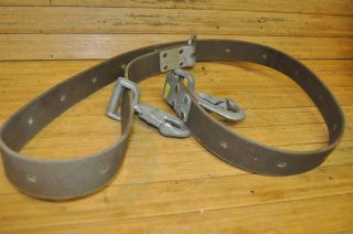 Vintage Klein Tools Lineman Safety Belt Harness