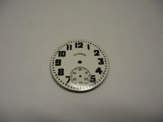 Vintage Illinois Watch Co.  Pocket Watch Dial,  No - Reserve