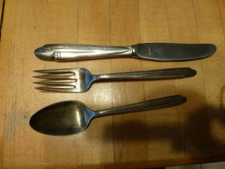 Flagship Teaspoon,  Knife,  Fork International Silver Co 2
