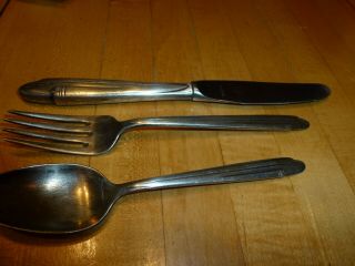 Flagship Teaspoon,  Knife,  Fork International Silver Co 3