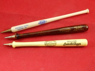 Vintage Louisville Slugger 100th Anniversary Baseball Bat Mechanical Pencil 6”,