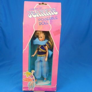 Vintage I Dream Of Jeannie 6 " Doll Barbara Eden Inspired Remco 1977