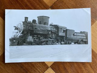 Southern Pacific Railroad Train Engine Locomotive No.  2777 Antique Photo