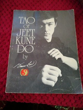Tao Of Jeet Kune Do By Bruce Lee 1975 1976 Vintage Fourth Printing