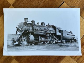 Southern Pacific Railroad Train Engine Locomotive No.  2345 Antique Photo