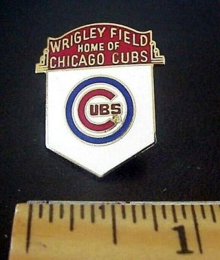 Chicago Cubs Pin - Wrigley Field Home Of The Chicago Cubs Pin