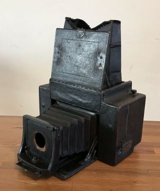 Vintage Antique 3.  A.  Graflex Roll Film Folding Camera No Lens